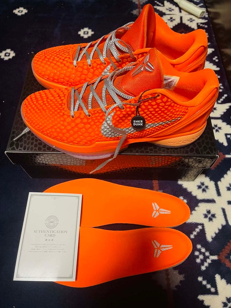 Nike Kobe シューズ オレンジ