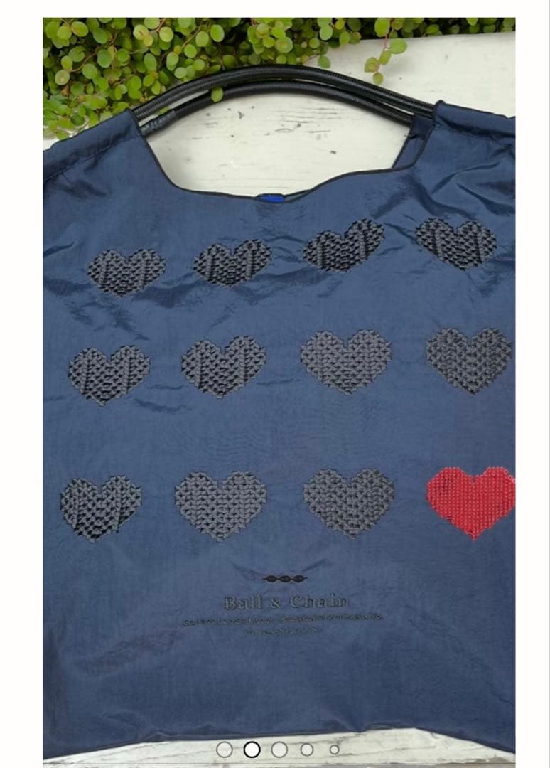 完売品！新品未使用ボールアンドチェーン★神戸限定ハート M