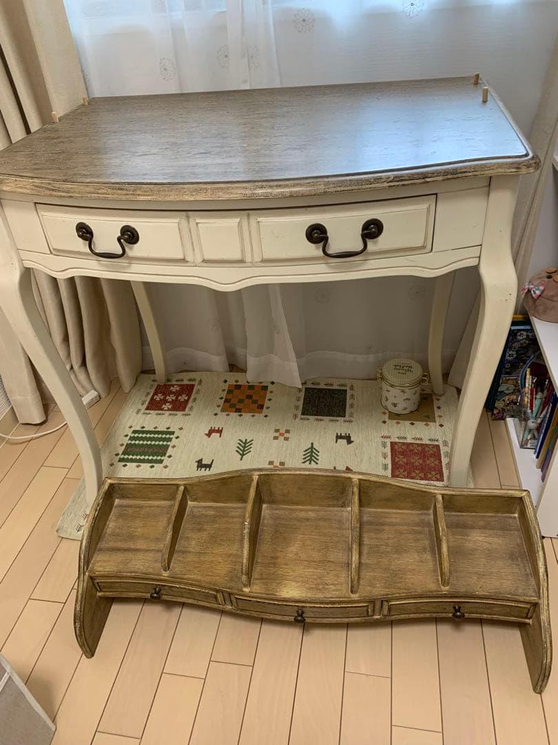 シャビーシック アンティークデスク