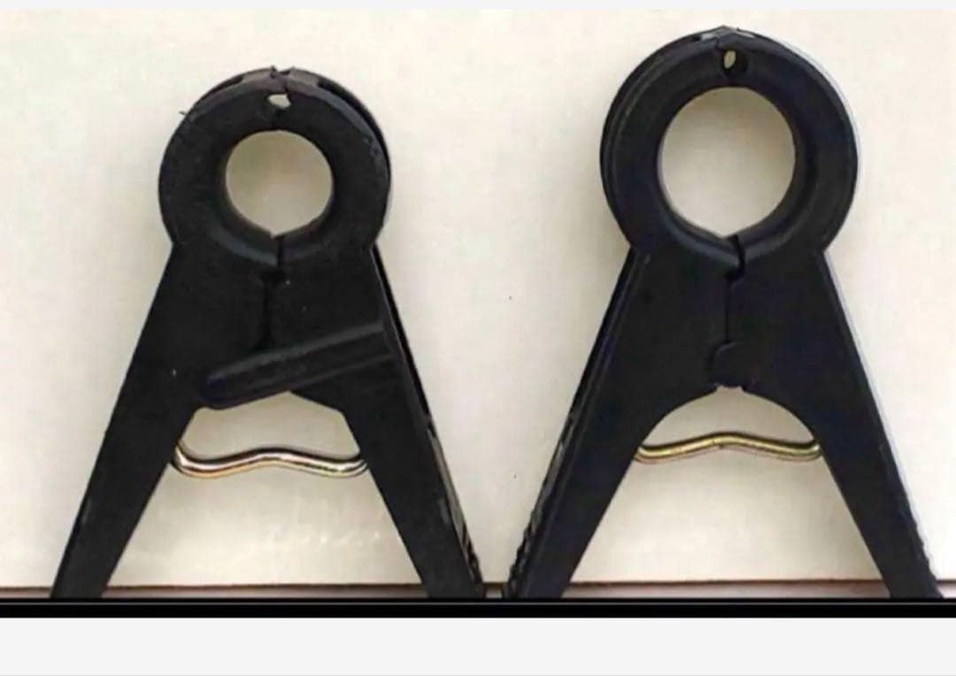 誘引クリップ 茎に優しい Ｒ型（サイズ：20㎜）2,000個