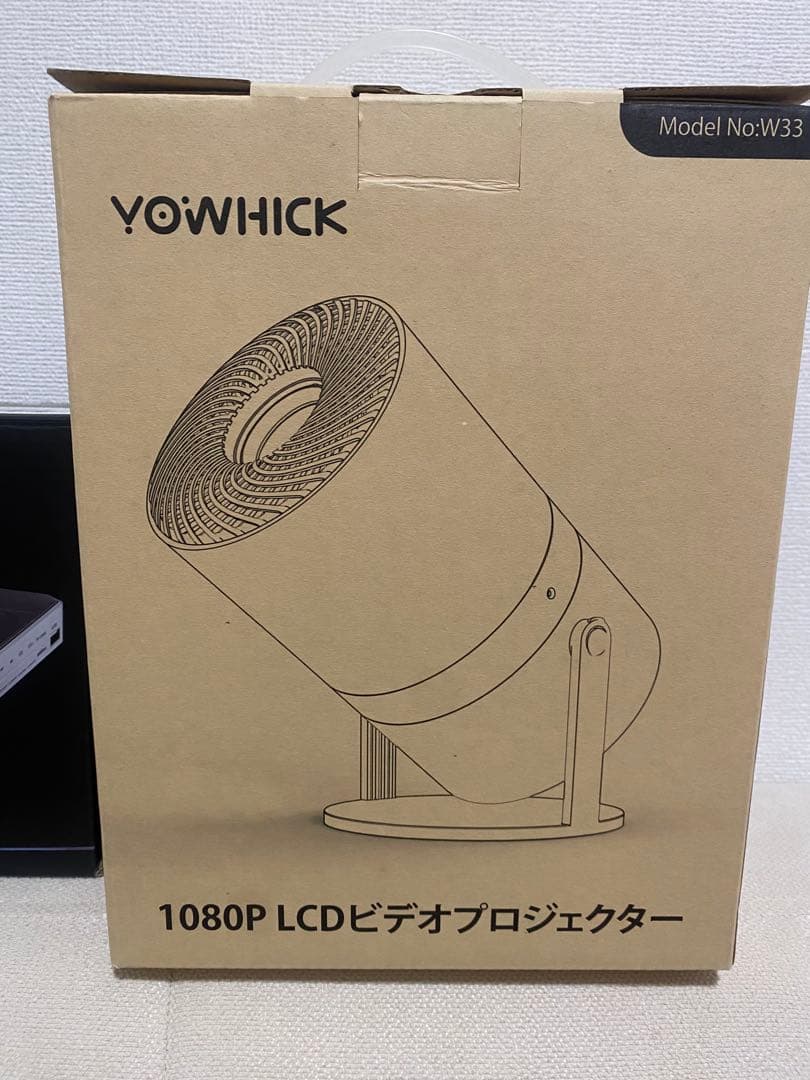 YOWICK プロジェクターと小型DVDプレーヤーのセット♫