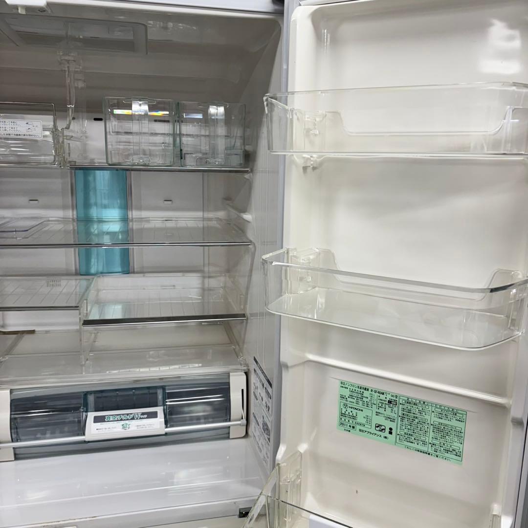 434 冷蔵庫　大型　観音開き　6ドア　大人気　保証込み　400L強　家庭向け