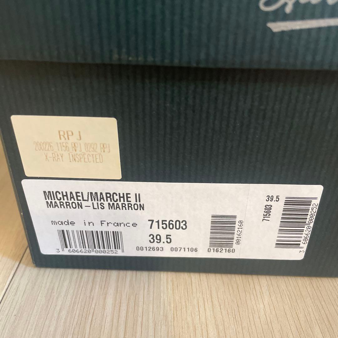 パラブーツ ミカエル　マロン 39.5
