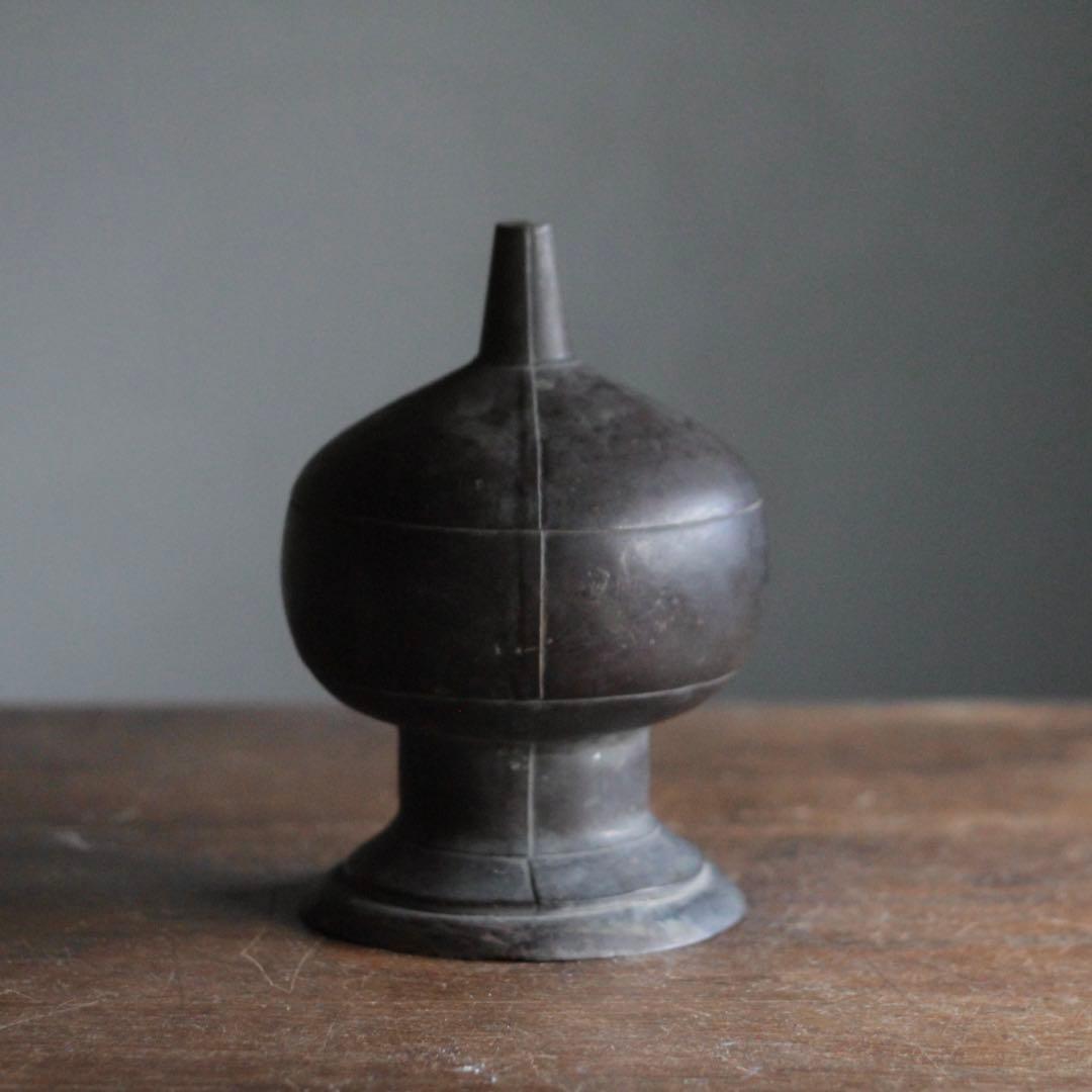 古銅 擬宝珠 仏教美術 古美術 古道具 アンティーク オブジェ