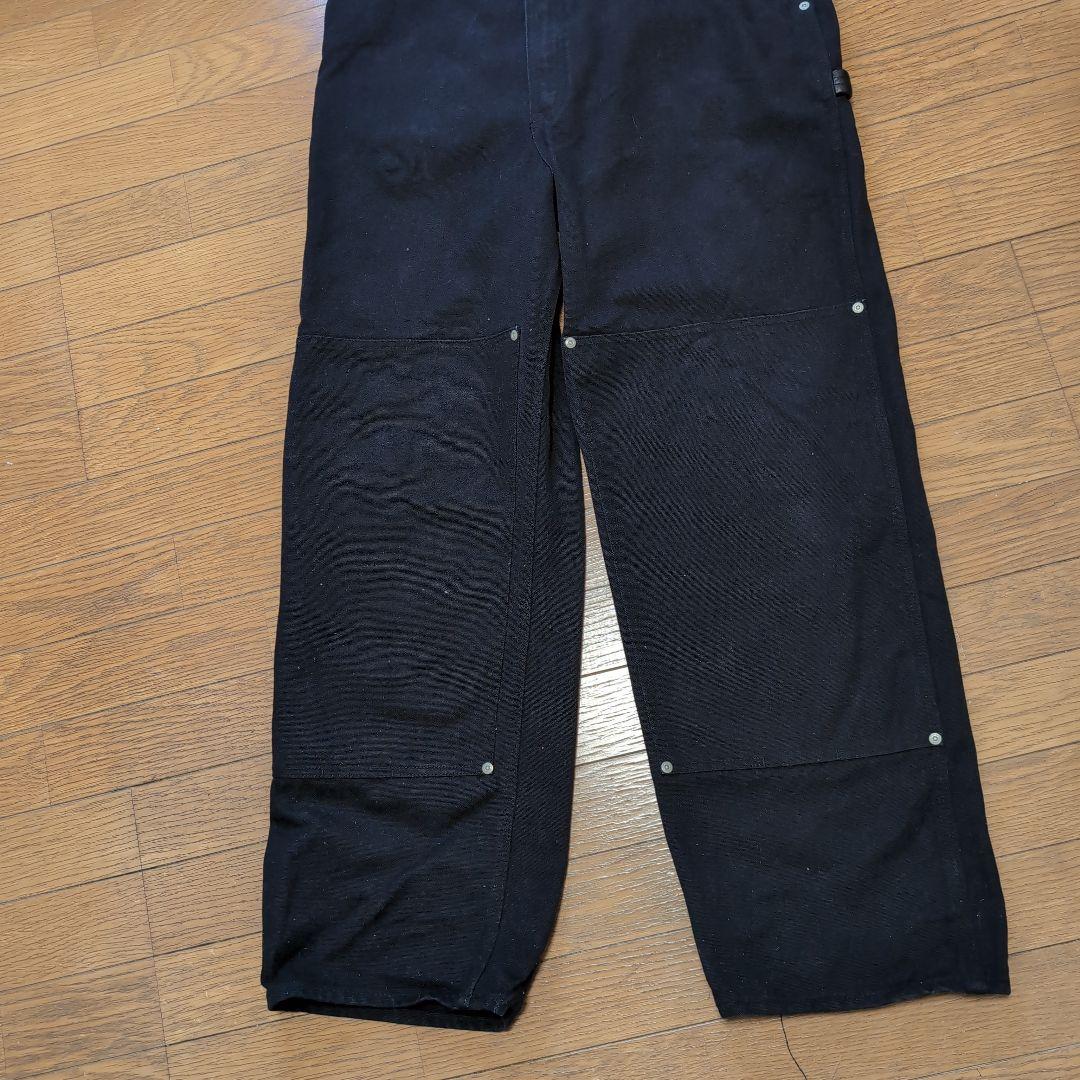 ネイバーフッドダブルニーブラックオーバーオール