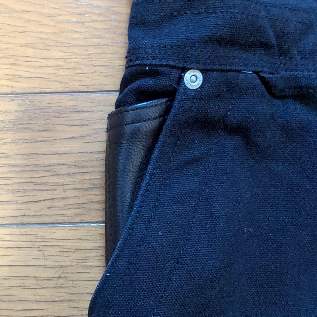 ネイバーフッドダブルニーブラックオーバーオール