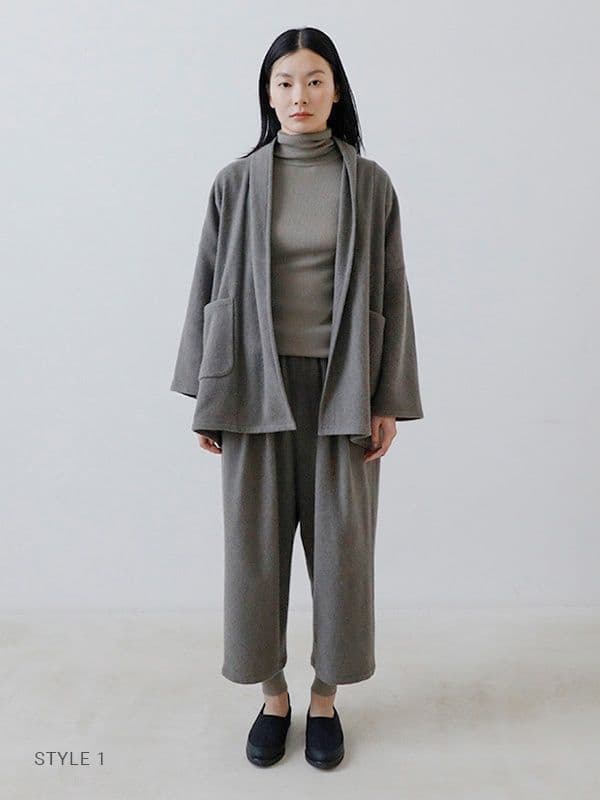 2025年aw evam evaショートローブМ　31,900円