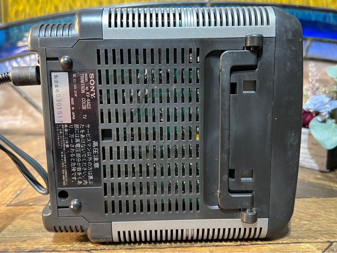 SONYソニー TRINITRON KV-6AD3 ジャンク 昭和レトロ 当時物