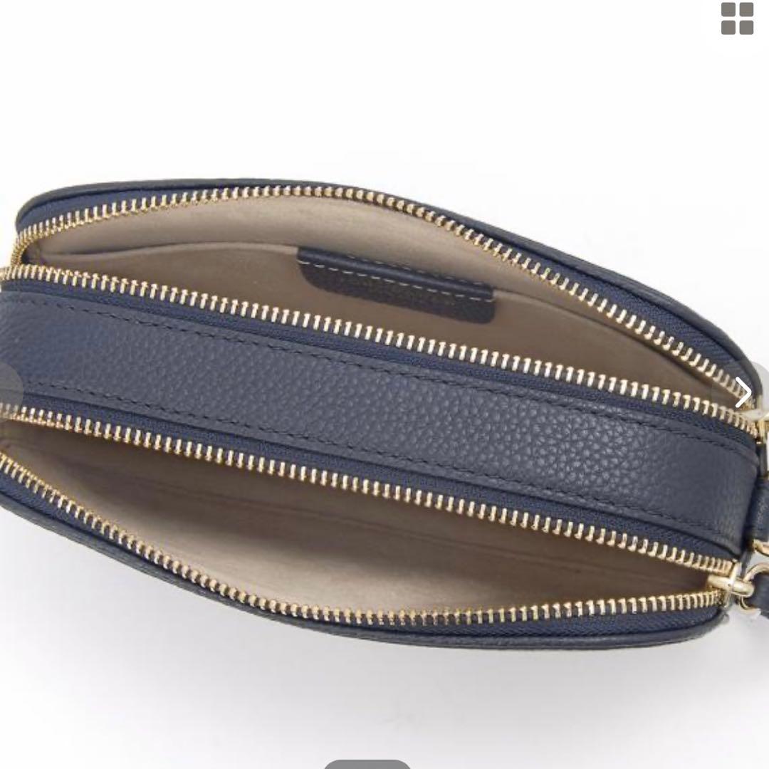 TORY BURCH ショルダーバッグ モノグラムMILLER ネイビー