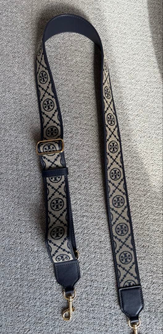 TORY BURCH ショルダーバッグ モノグラムMILLER ネイビー