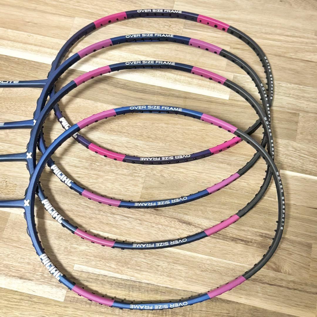 PACIFIC XPOWER Lite G5バドミントンラケット 4本セット