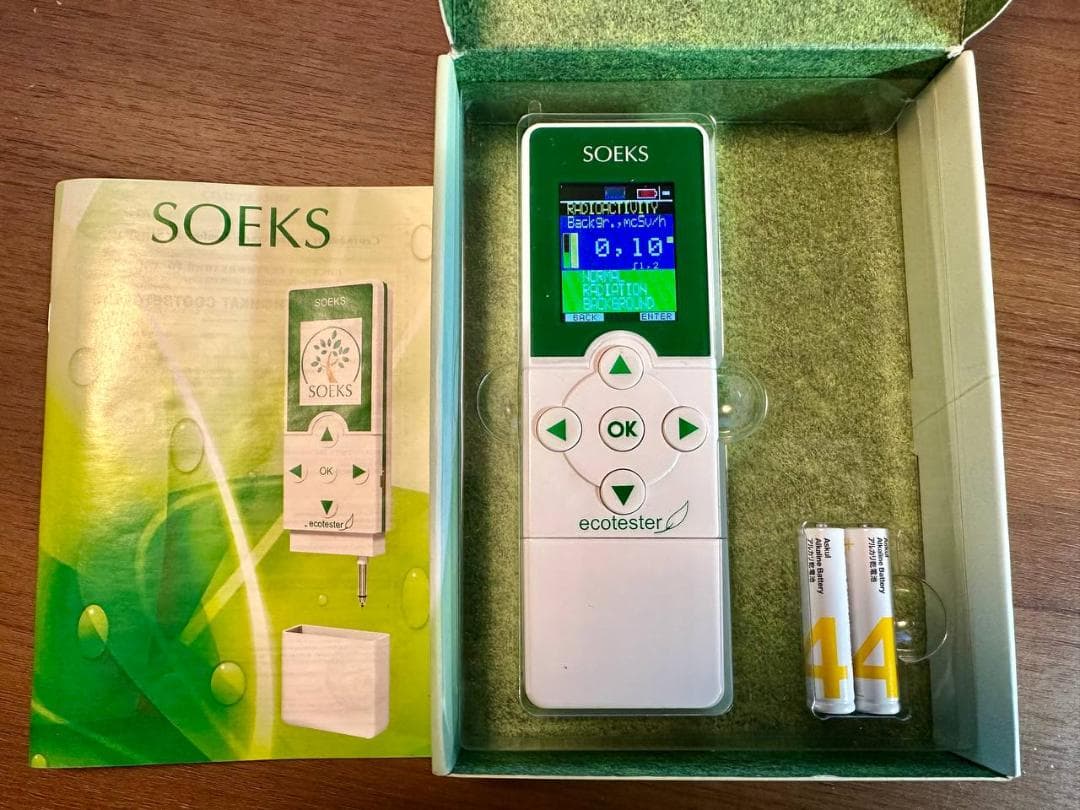 SOEKS ecotester ガイガーカウンター