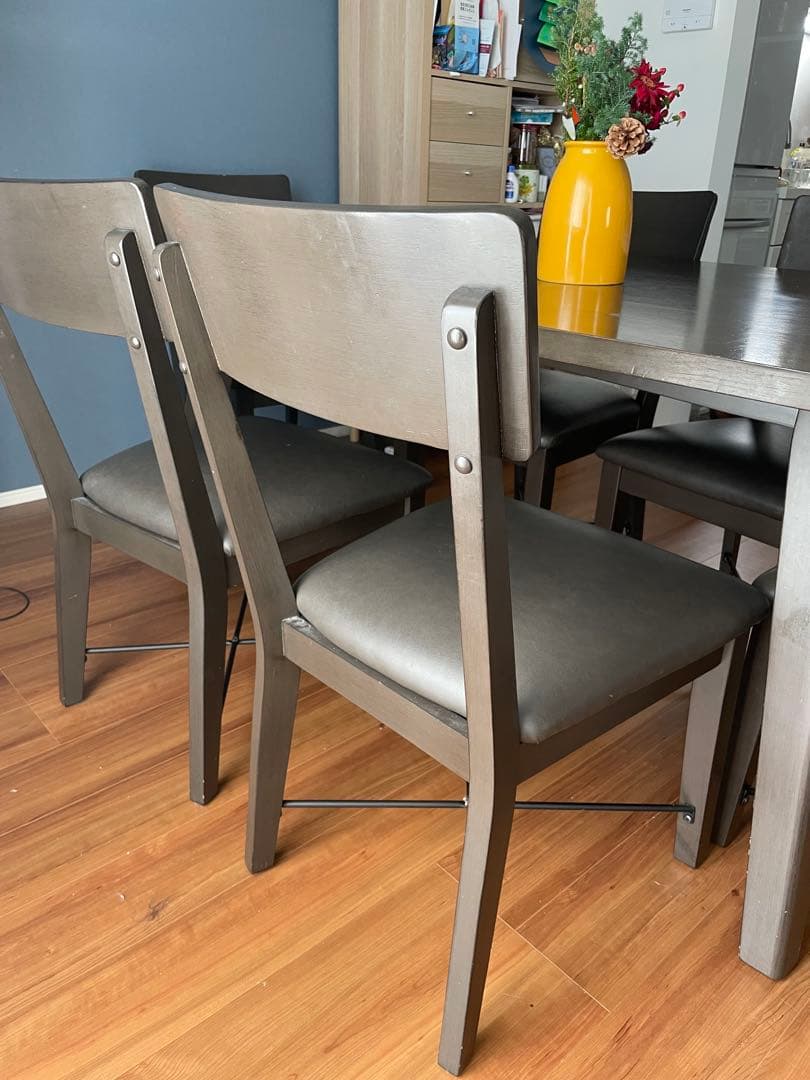 ダイニングチェア ② ダークグレー 1脚／6脚