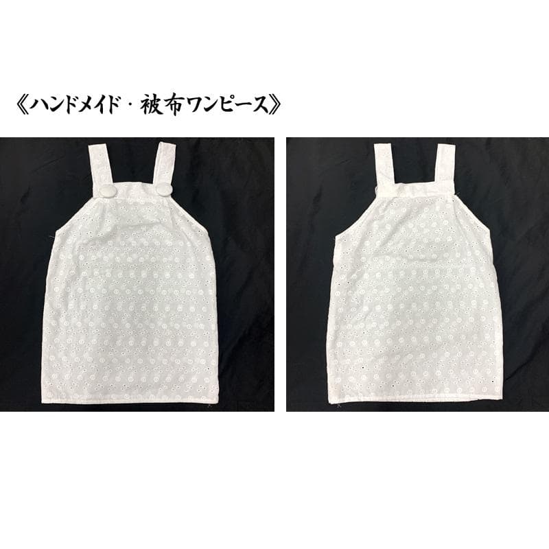 509ag41□七五三 三歳 アンティーク 女児 着物&被布 総柄 扇 花文□