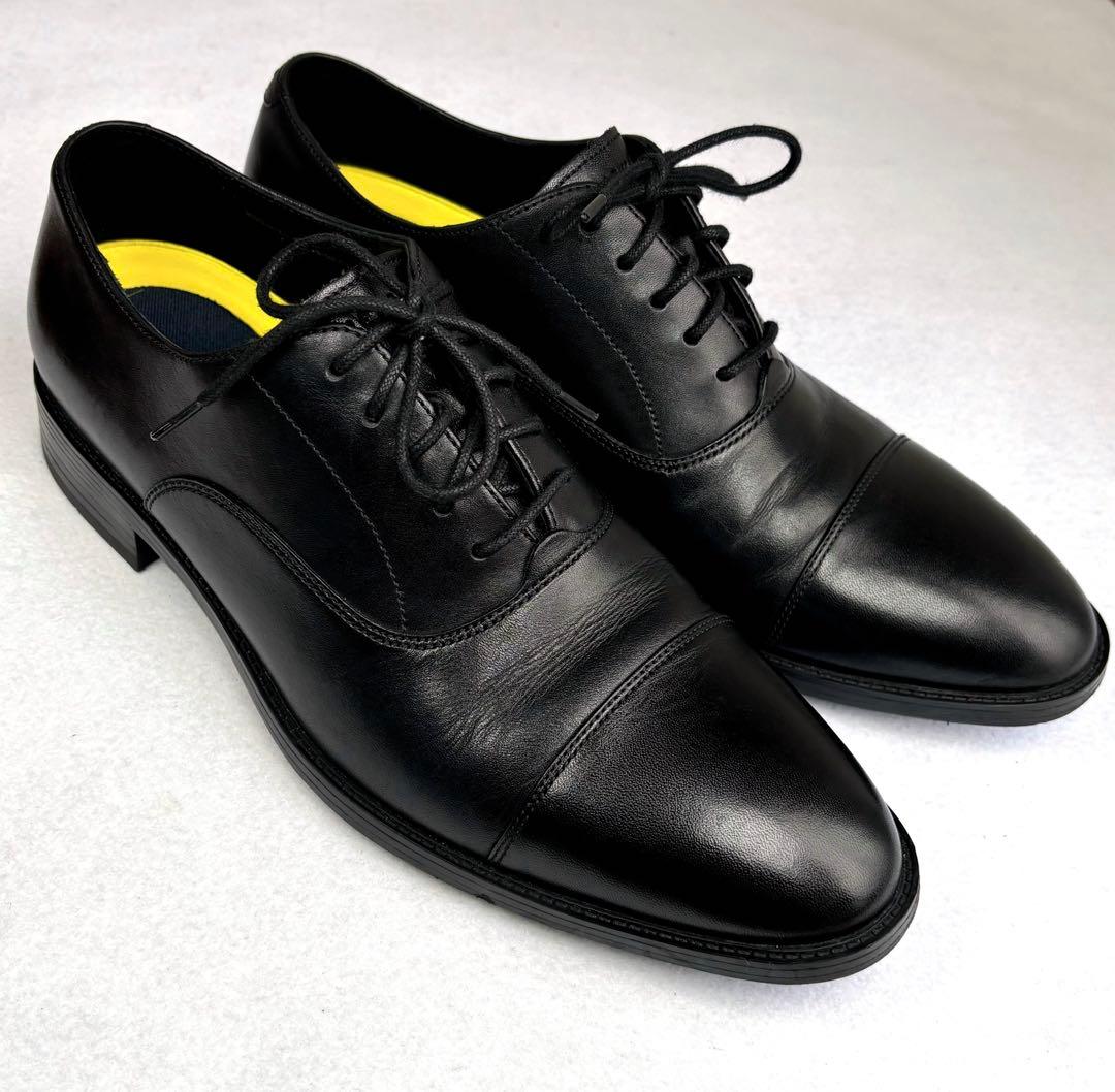 【美品】 COLE HAAN キャップトゥ ストレートチップ 26cm