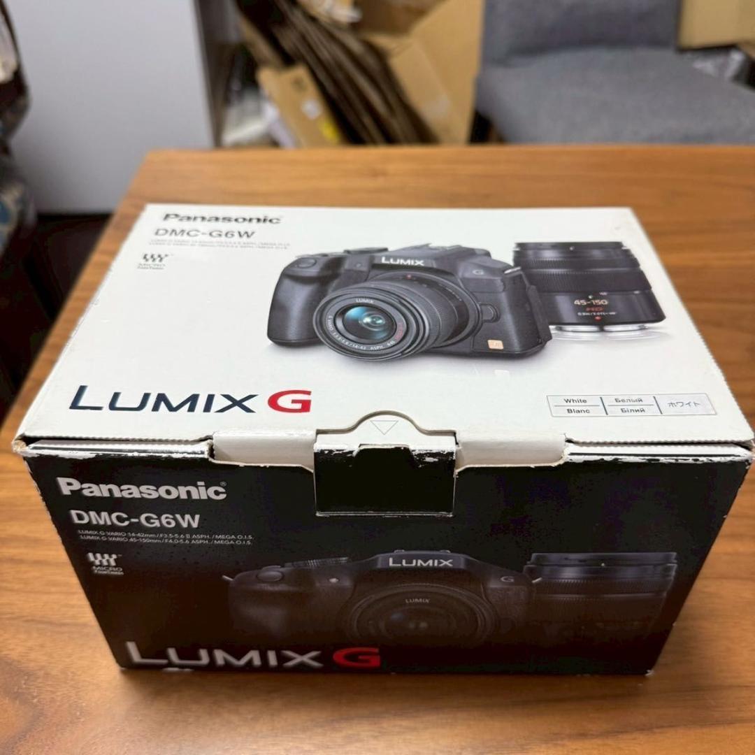 【極美品】パナソニック LUMIX DMC-G6W ダブルズームレンズキット