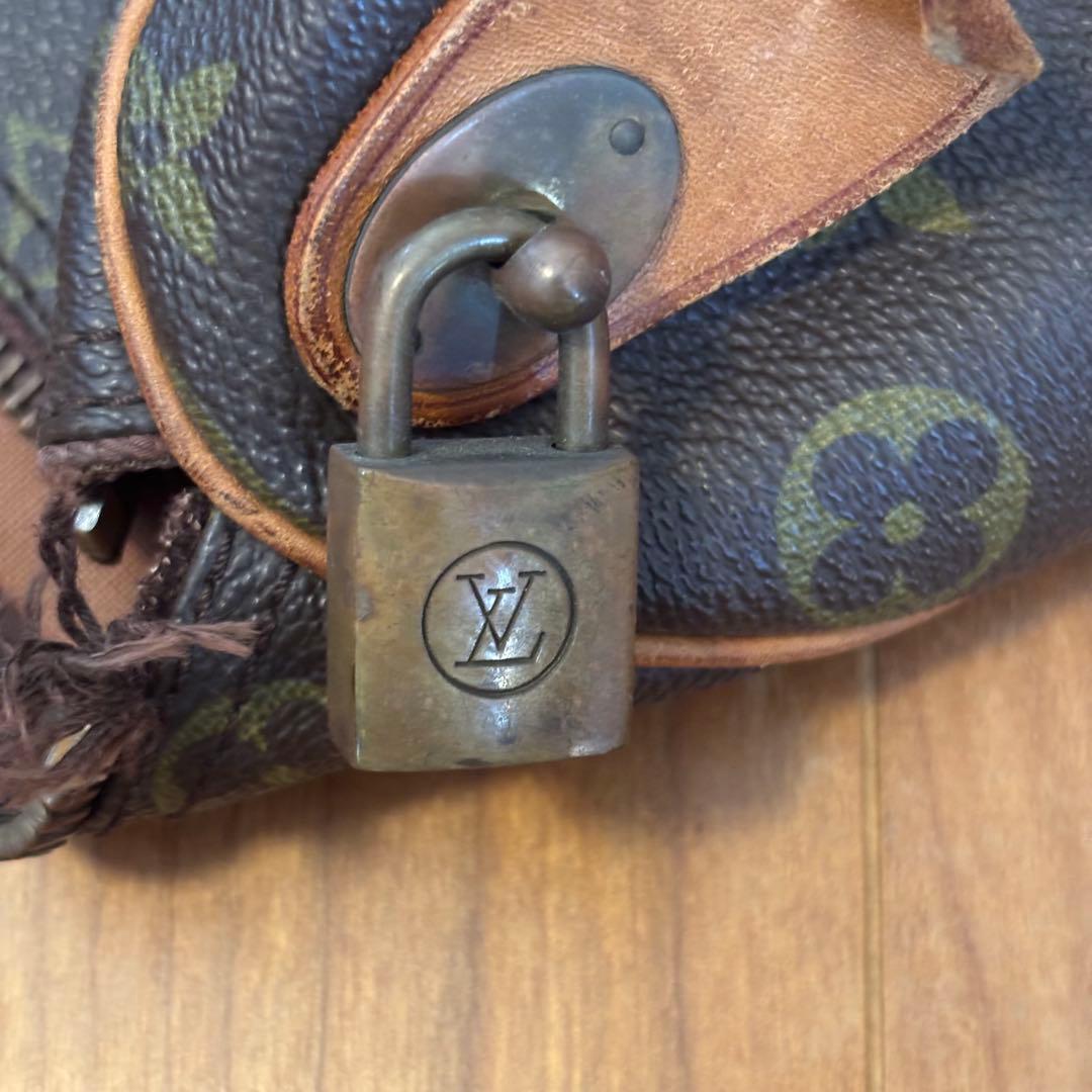 ルイヴィトンLOUIS VUITTON ボストンバッグ ① 訳あり　リメイク用