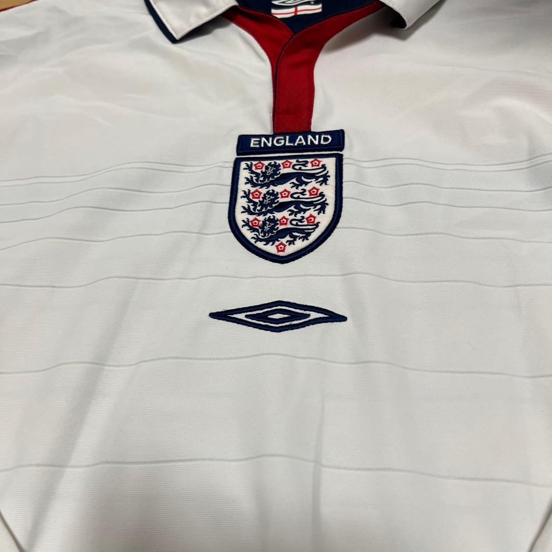 【希少品】アンブロ　イングランド代表　ゲームシャツ2003/2005 UMBRO