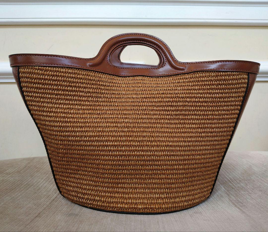 限定お値下げマルニかごバッグTROPICALIA SUMMER 2WAY BAG