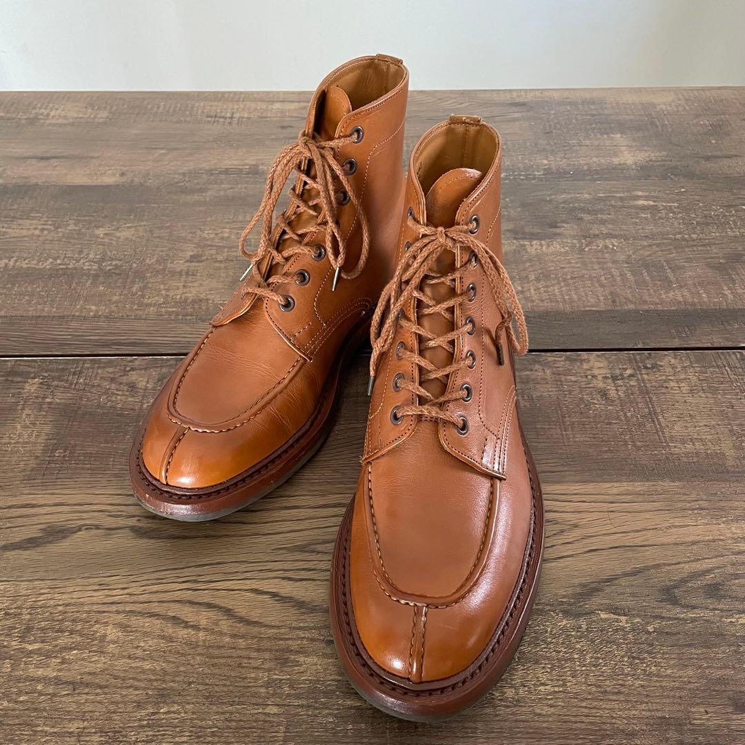 Tricker’s Gold Handsewn US8 fitting5