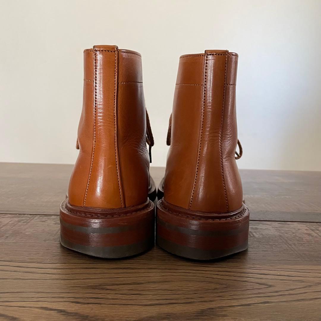 Tricker’s Gold Handsewn US8 fitting5