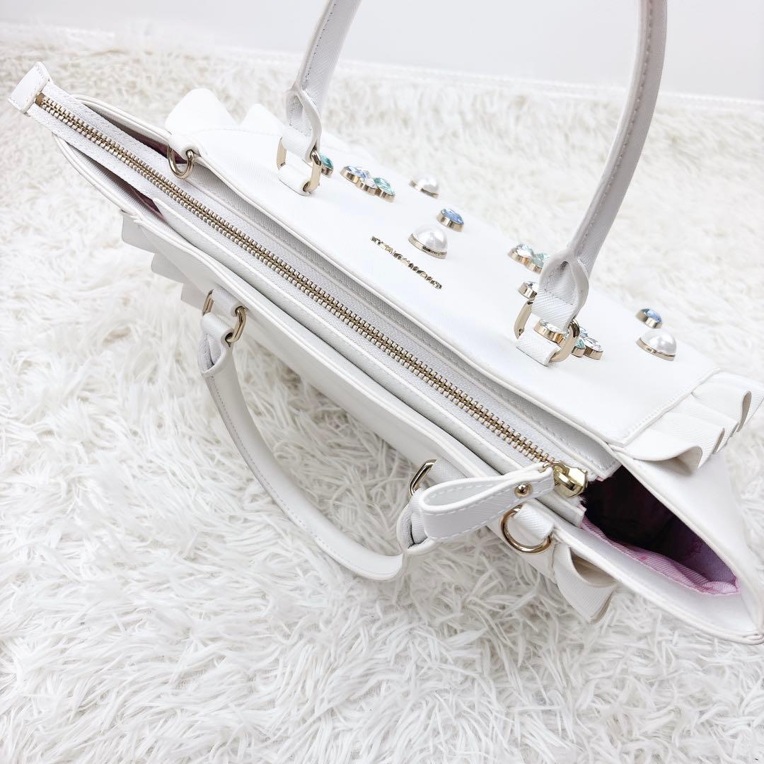 希少✨SAMANTHAVEGA フリル2wayバッグ 白 カードキャプターさくら