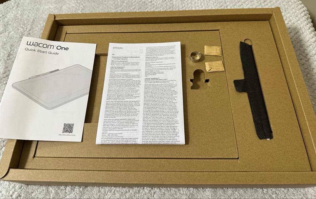 【美品】Wacom One 13 touch （DTH134W4D）