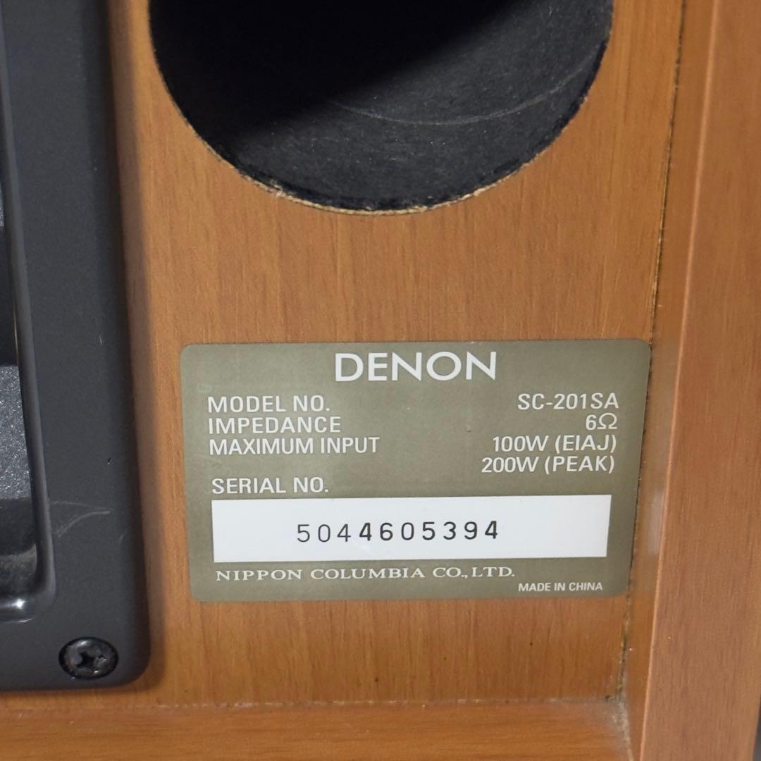 DENON デノン SC-201SA 3ウェイ4スピーカー