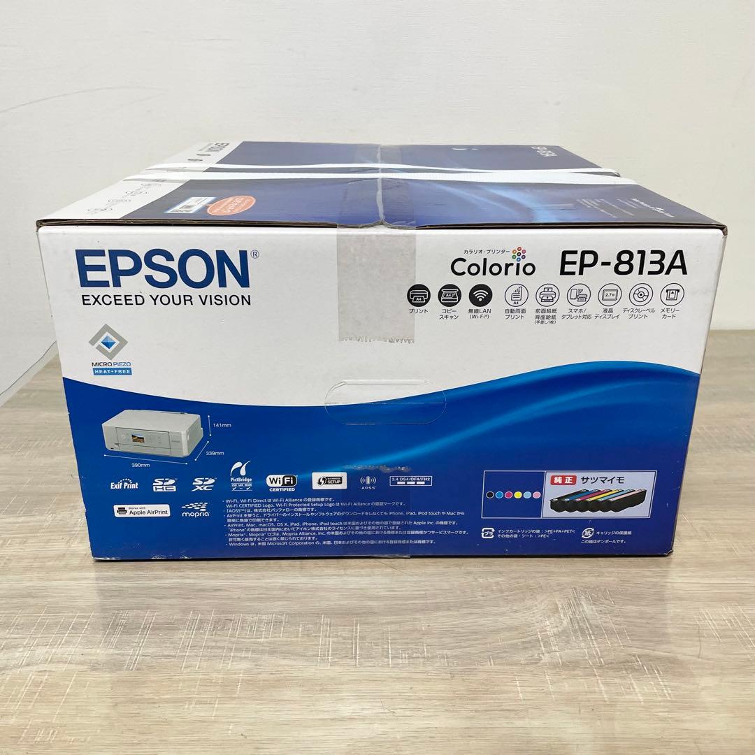 ★未開封品★ エプソン インクジェット複合機 カラリオ EP-813A