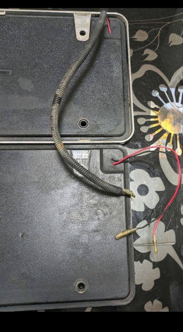 大型用字光式ナンバープレート