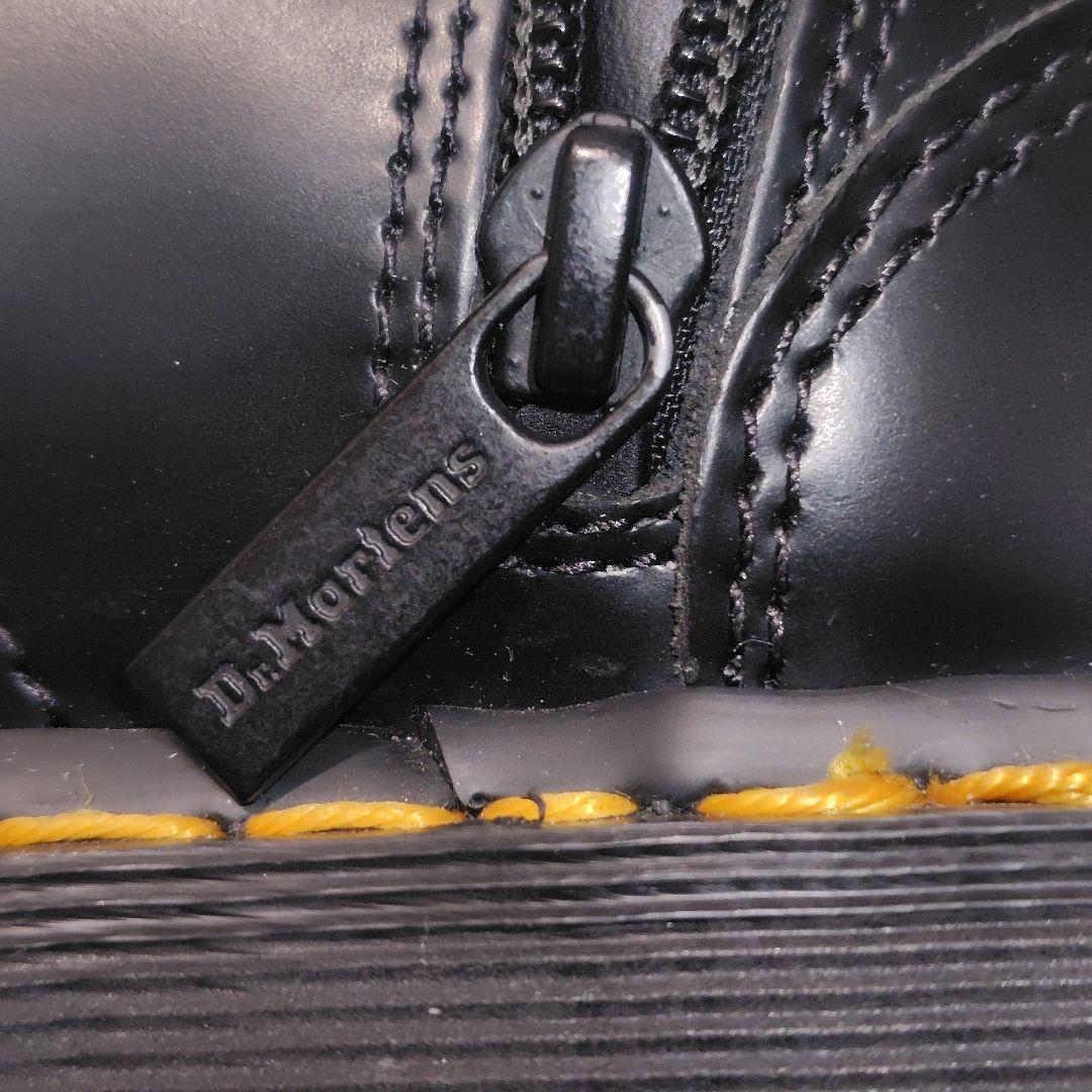 極美品☆Dr.Martens JADON 本革 厚底 サイドジップ ダブルソール