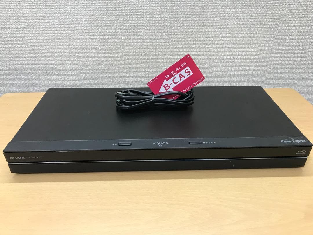 シャープ ブルーレイレコーダー 「BD-NW1000」 動作品