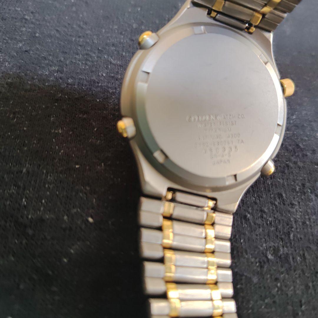 CITIZEN　PROMASTER　SKY 初代　チタニウム　c162 稼働品