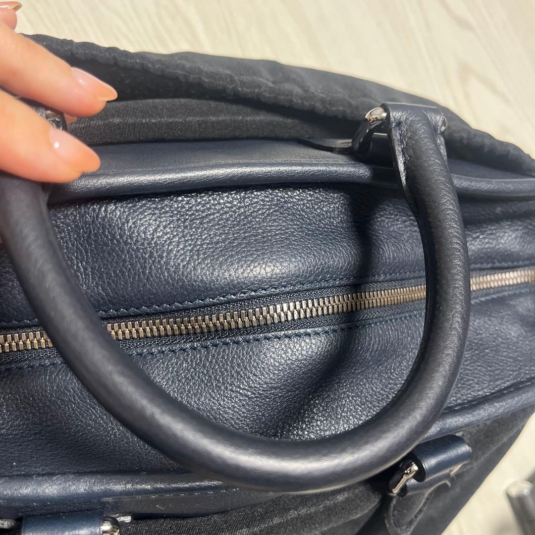 LOEWE 紺 アマソナ バッグ