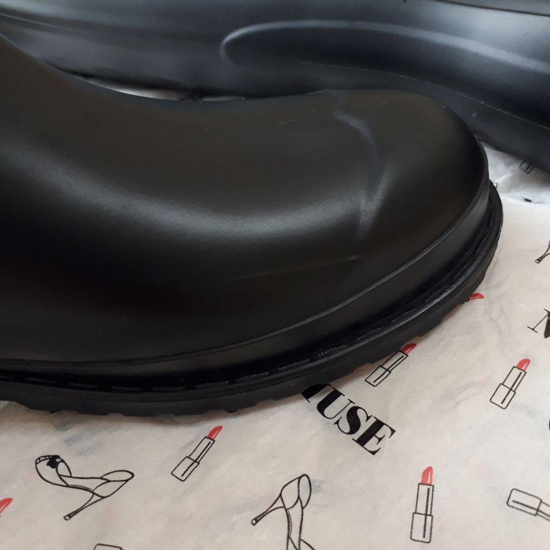 アパルモン購入 MACKINTOSHマッキントッシュ レインブーツ ブラック