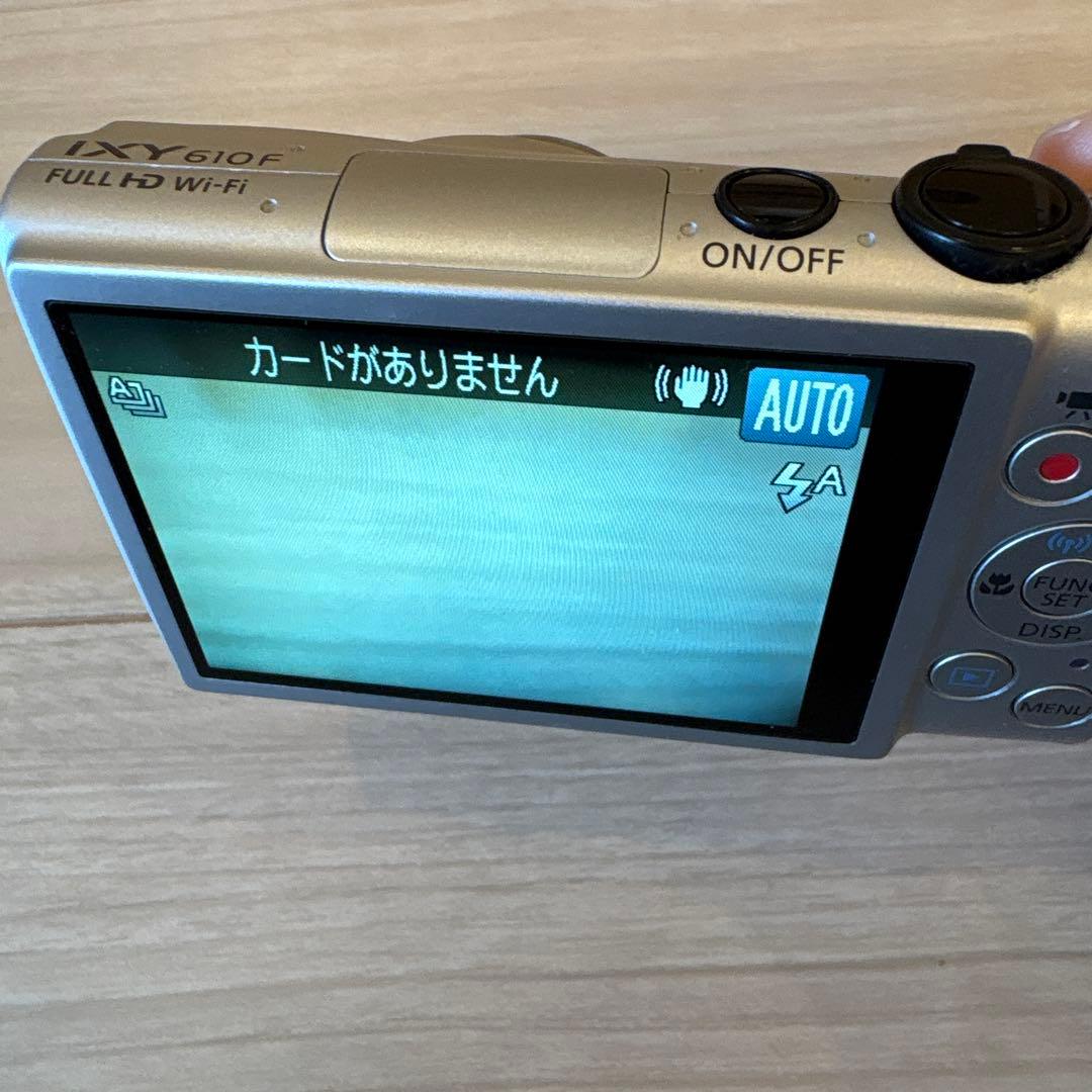 【動作確認済】美品 キャノン IXY 610F デジタルカメラ シルバー