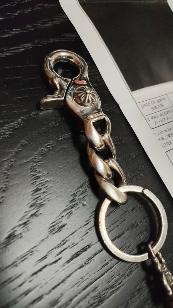 【入手困難】クロムハーツ　クラシックショート　キーチェーン