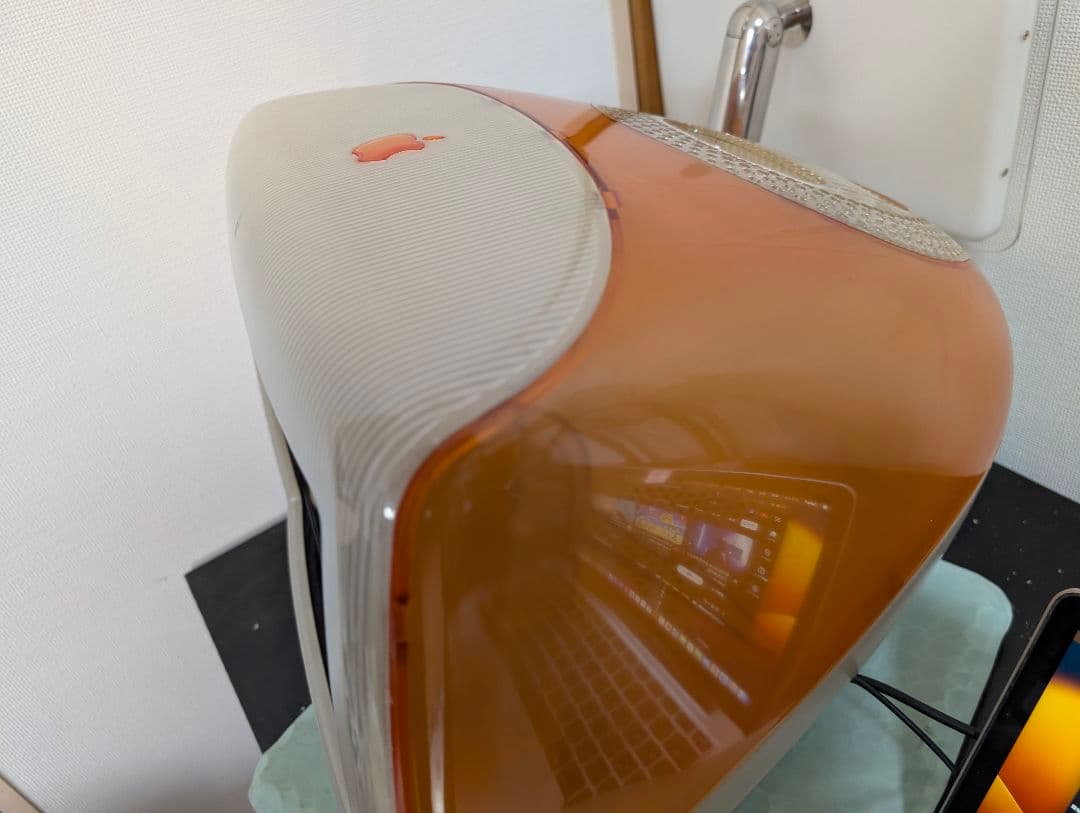 biango様　iMacG3 M5521 4k液晶モニタ　タンジェリン　オレンジ