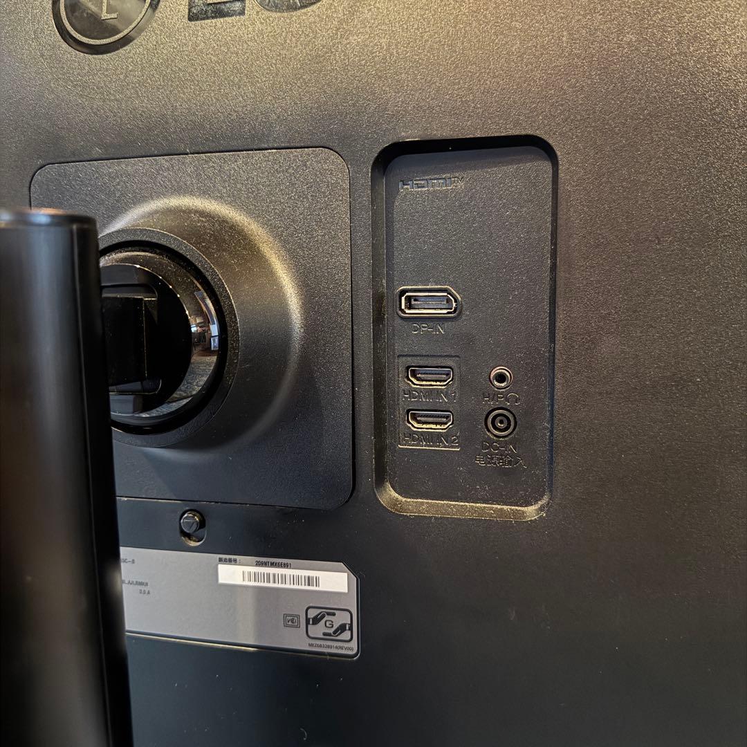 【美品】LG 34インチウルトラワイド湾曲モニタ1ms 160Hz HDR