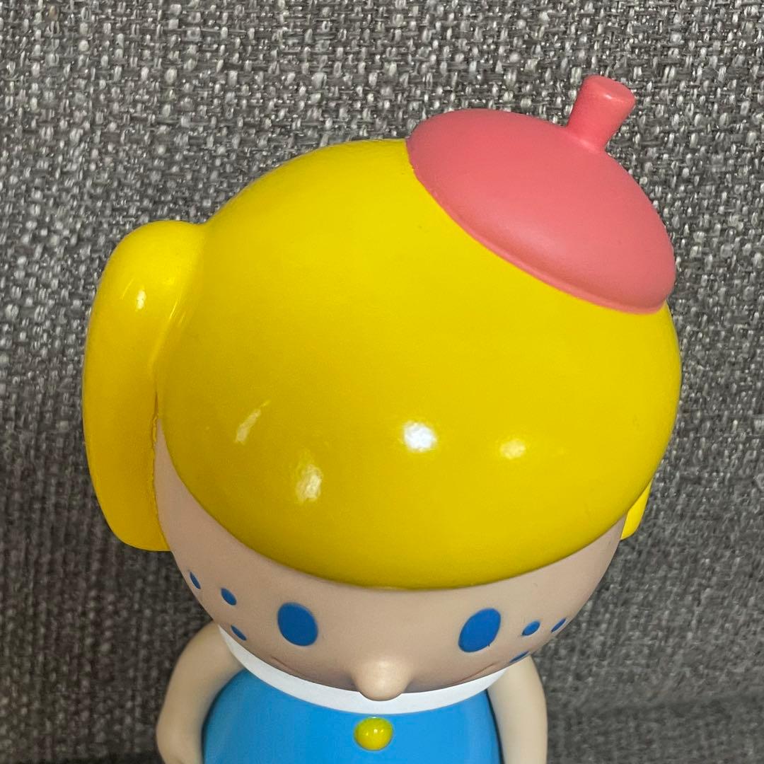 little boy&girl 貯金箱 男の子と女の子　ソフビ　フィギュア