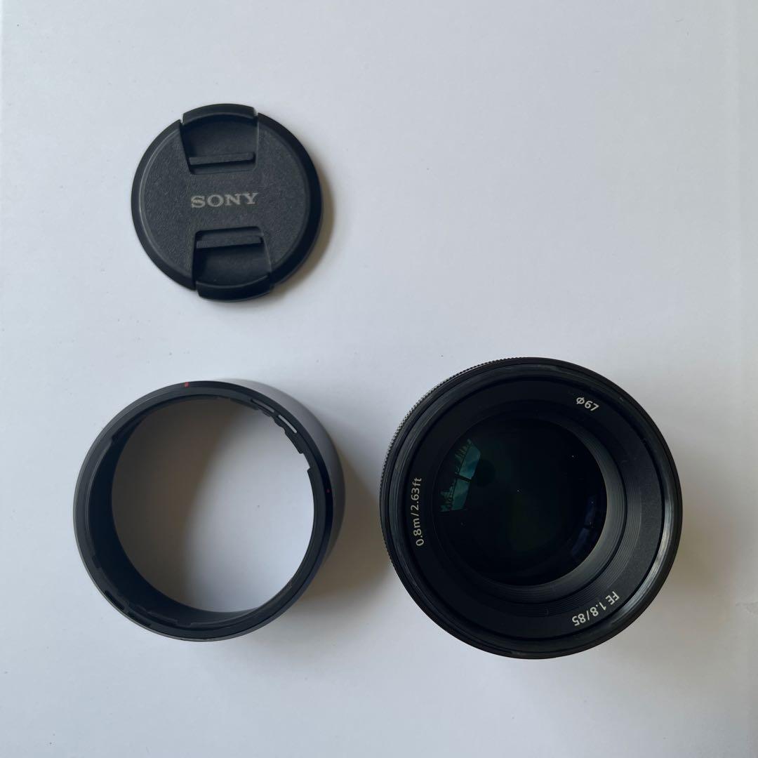 SONY 85mm F1.8 単焦点レンズ