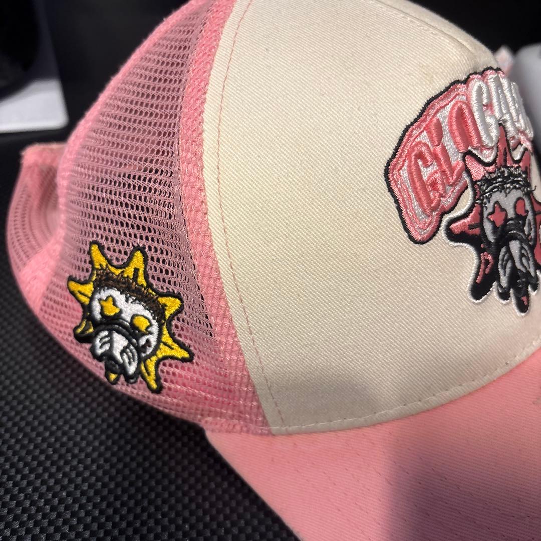 glogangピンクキャップ正規品