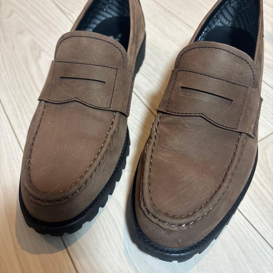 REGAL ブラウン ローファー スエード メンズ 53DLBB