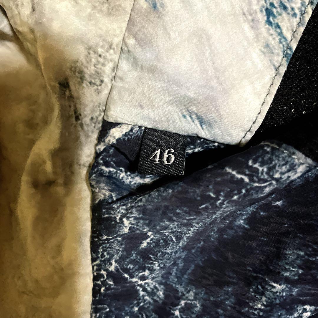 未使用級☆ディーゼル☆ J-WARRETT PRINT☆ナイロンジャケット☆46