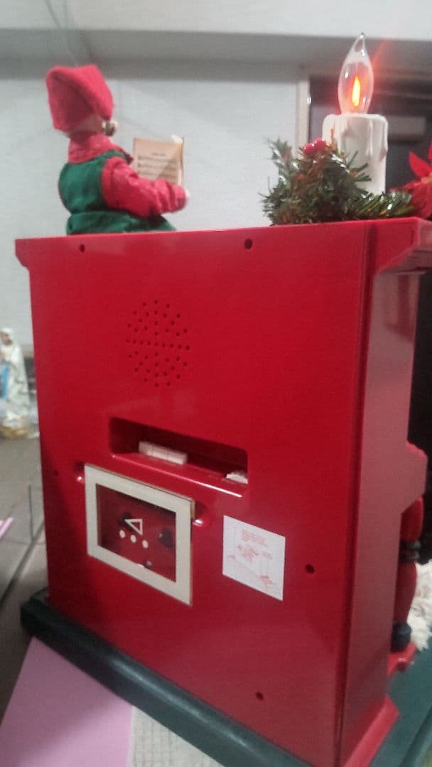 昭和レトロなサンタクロースのオブジェ