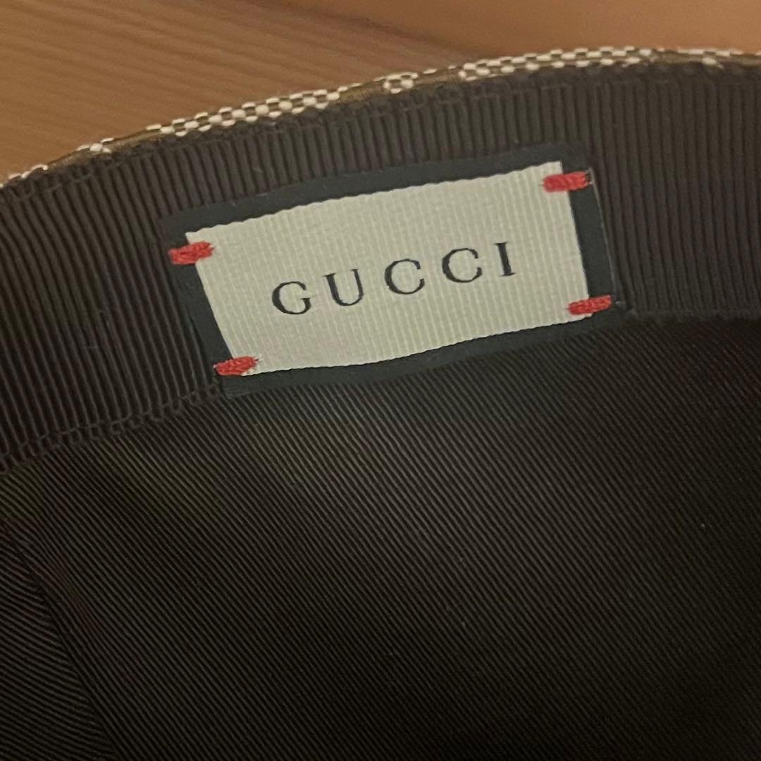 ✴︎限定お値下げ✴︎【正規品】GUCCI GGパターンベースボールキャップ　Lサイズ