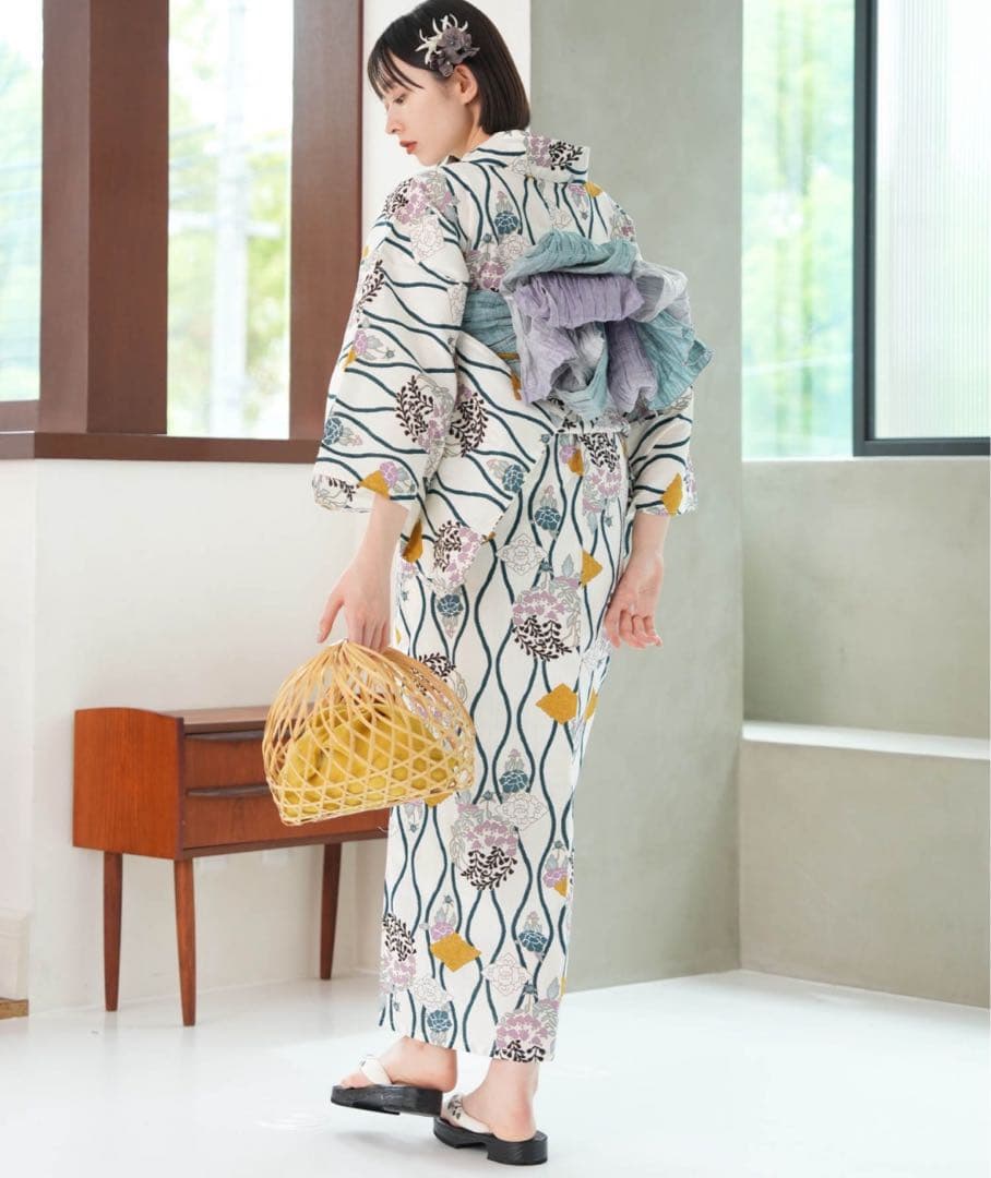 「新品未使用」浴衣3点セット utatane