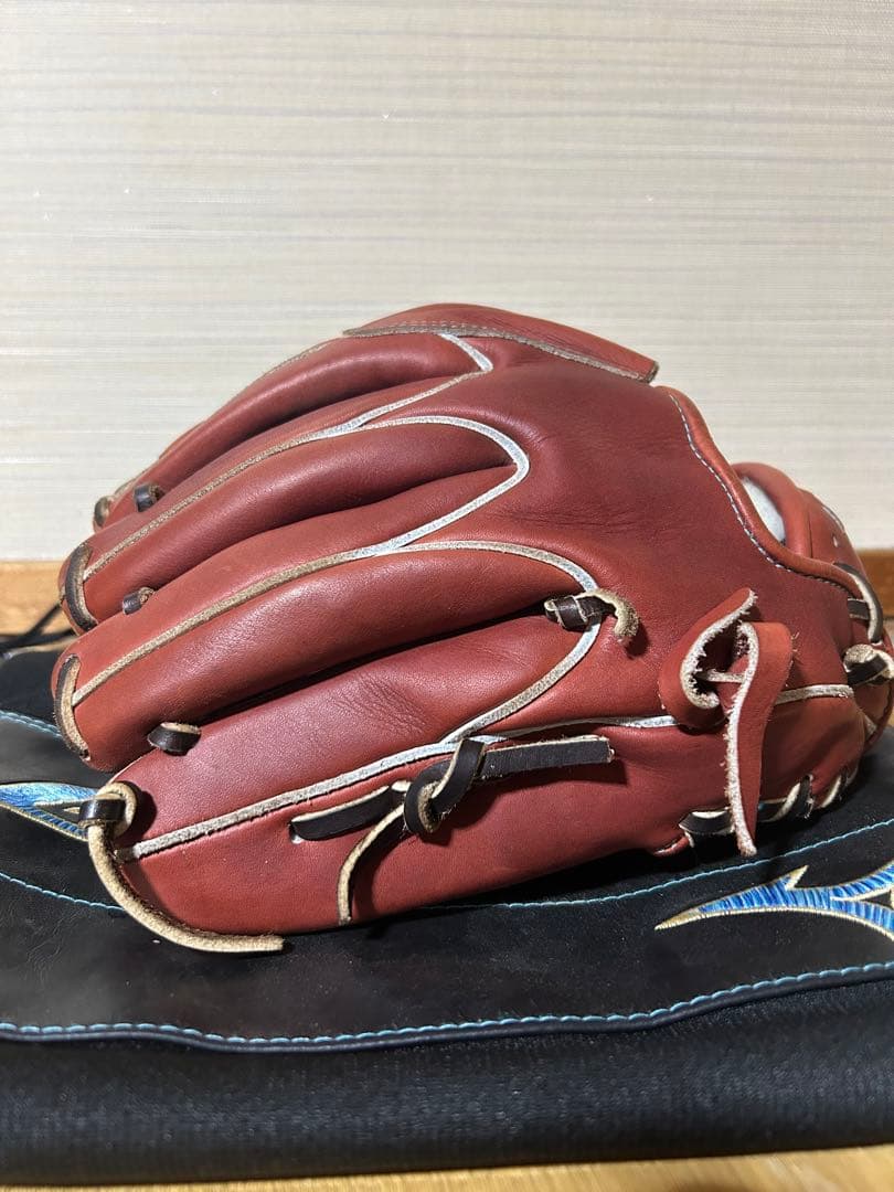 ミズノ　　Global Elite 硬式　投手用　ダイバーシティブルー