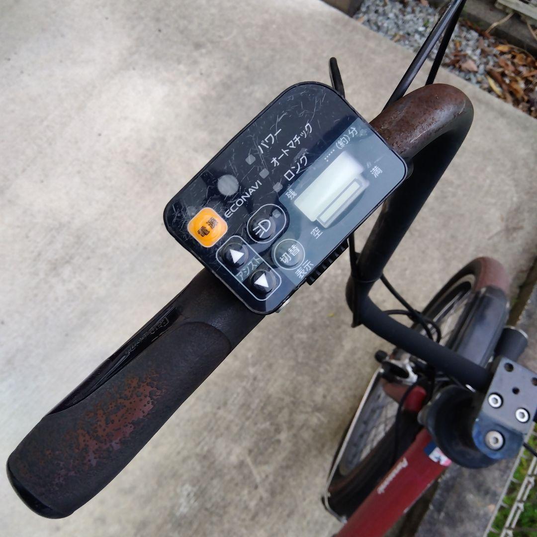 パナソニック電動アシスト自転車 ギュットミニDX 後バスケット付き