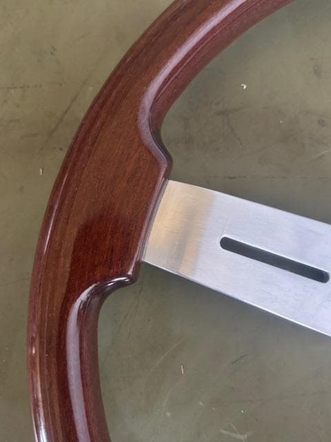 【再値下げ】NARDI ウッドステアリング 直径36.5cm